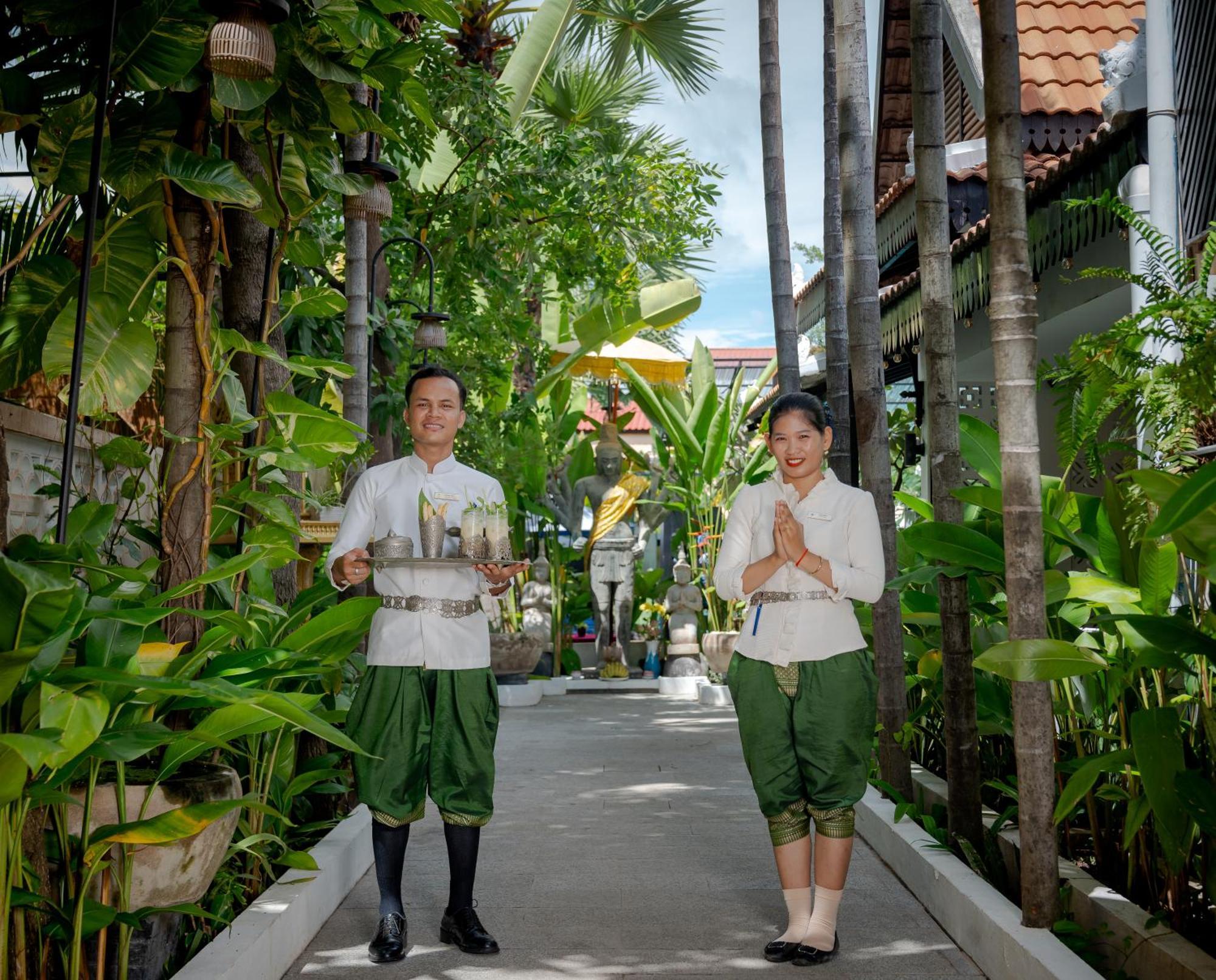 Khmer Mansion Boutique Hotel Siem Reap Exteriör bild